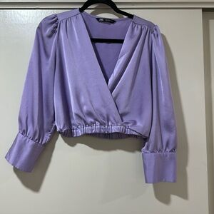 Purple Zara long sleeve